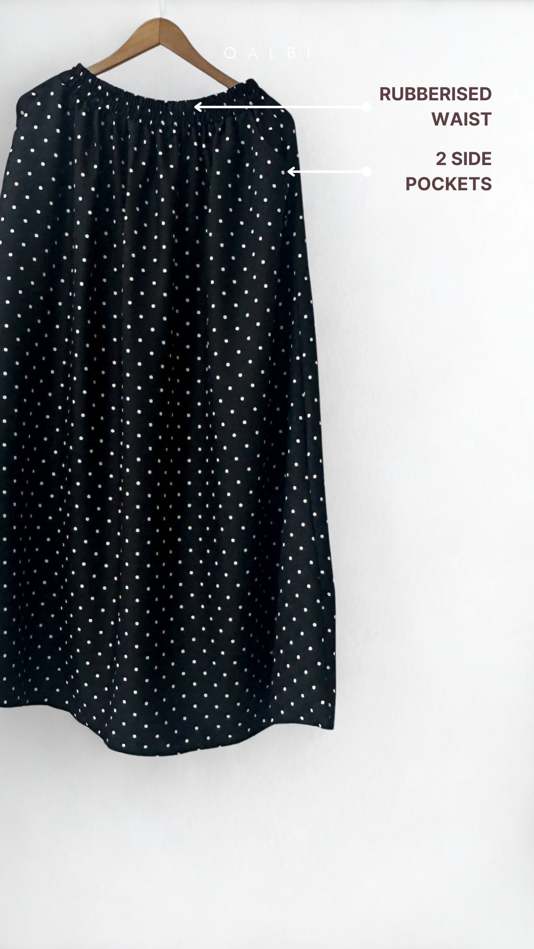 Polka Skirt Set