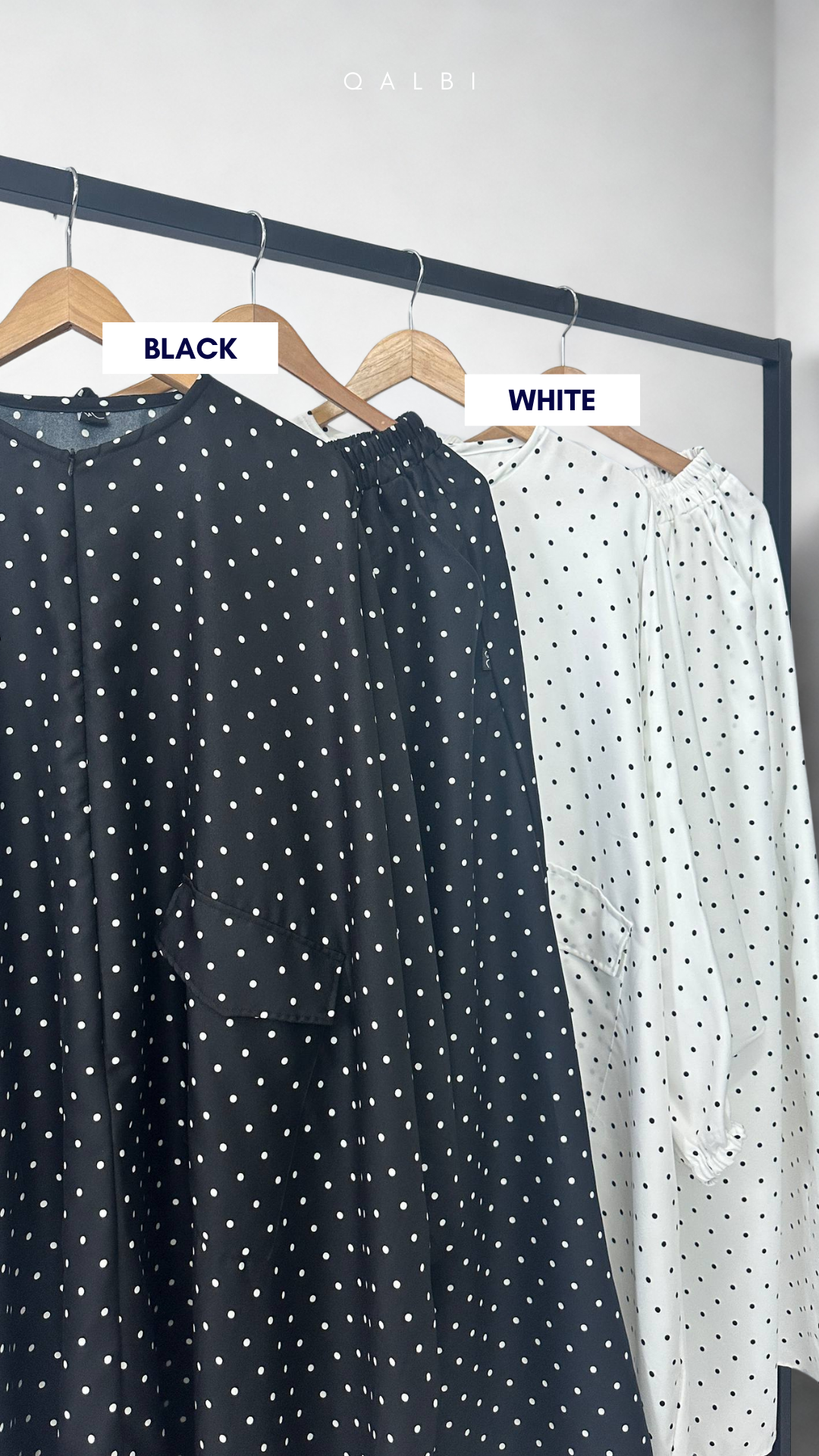 Polka Skirt Set