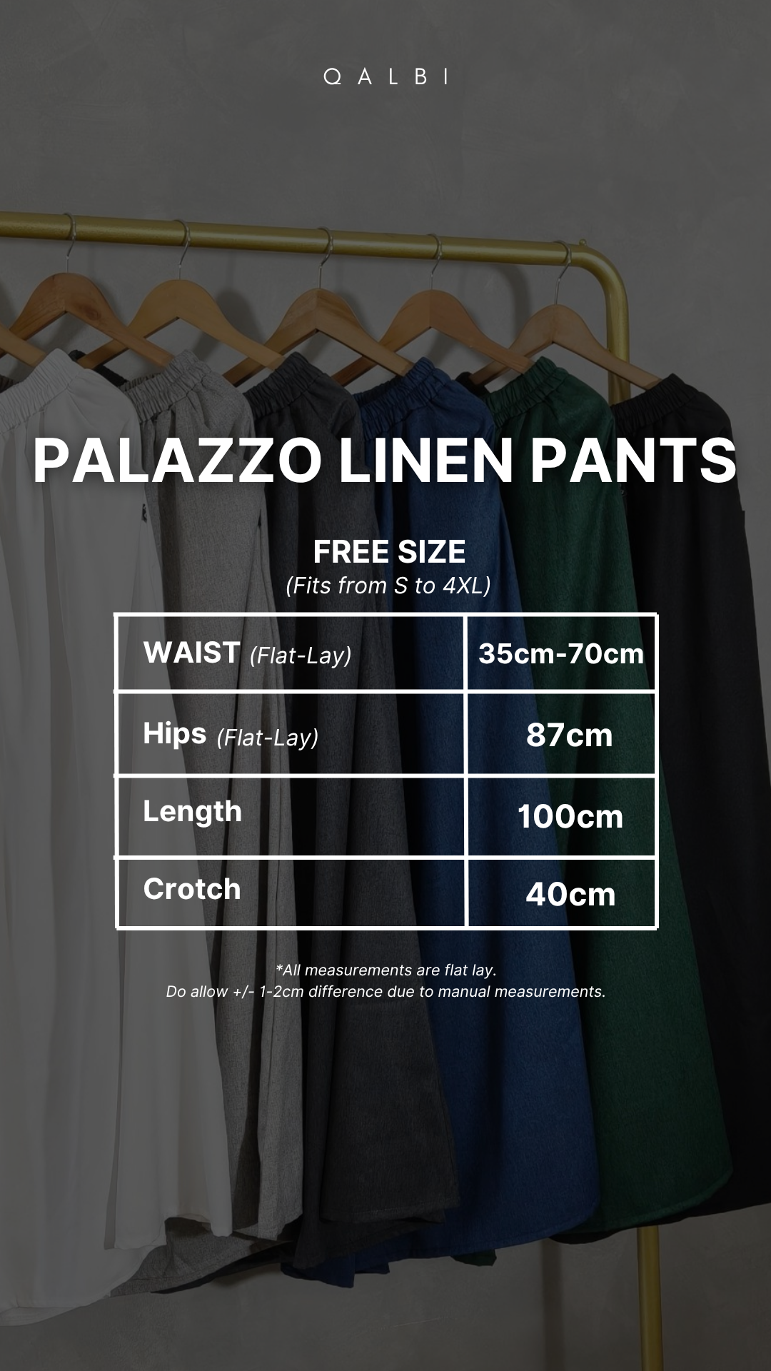 Palazzo Linen Pants