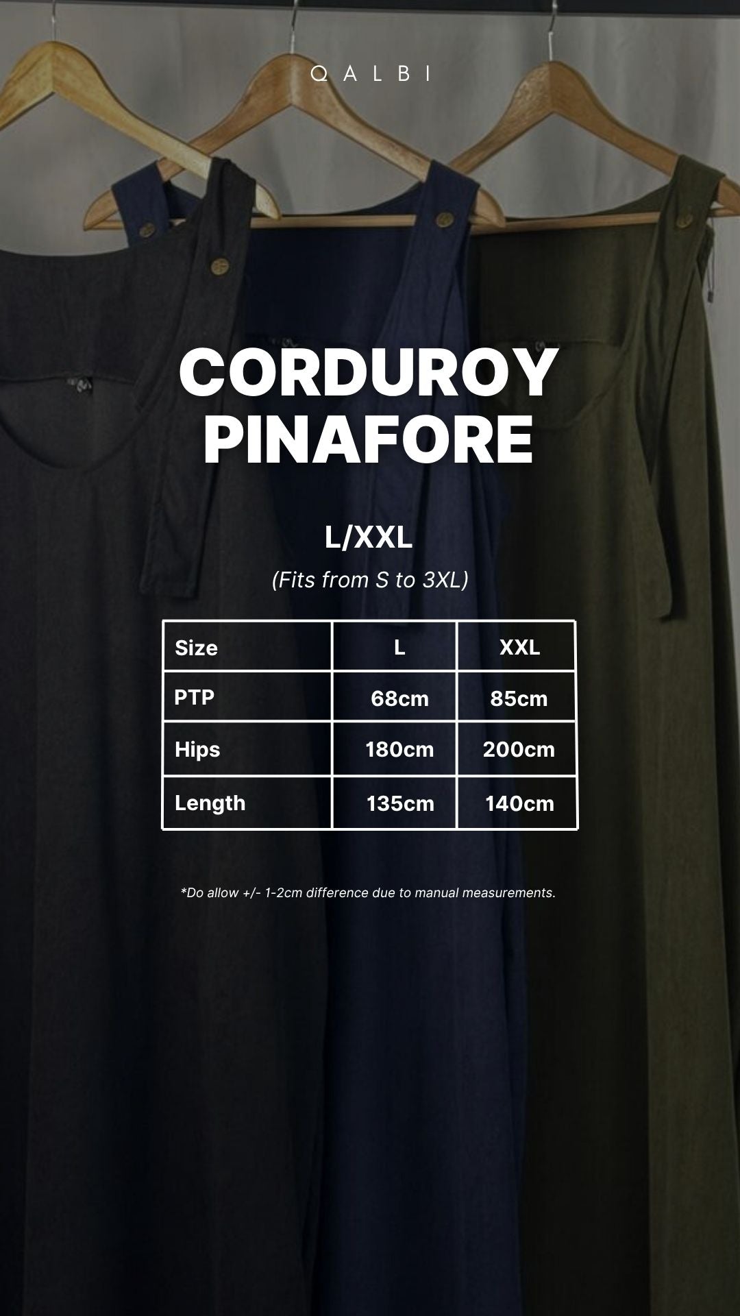 Corduroy Pinafore
