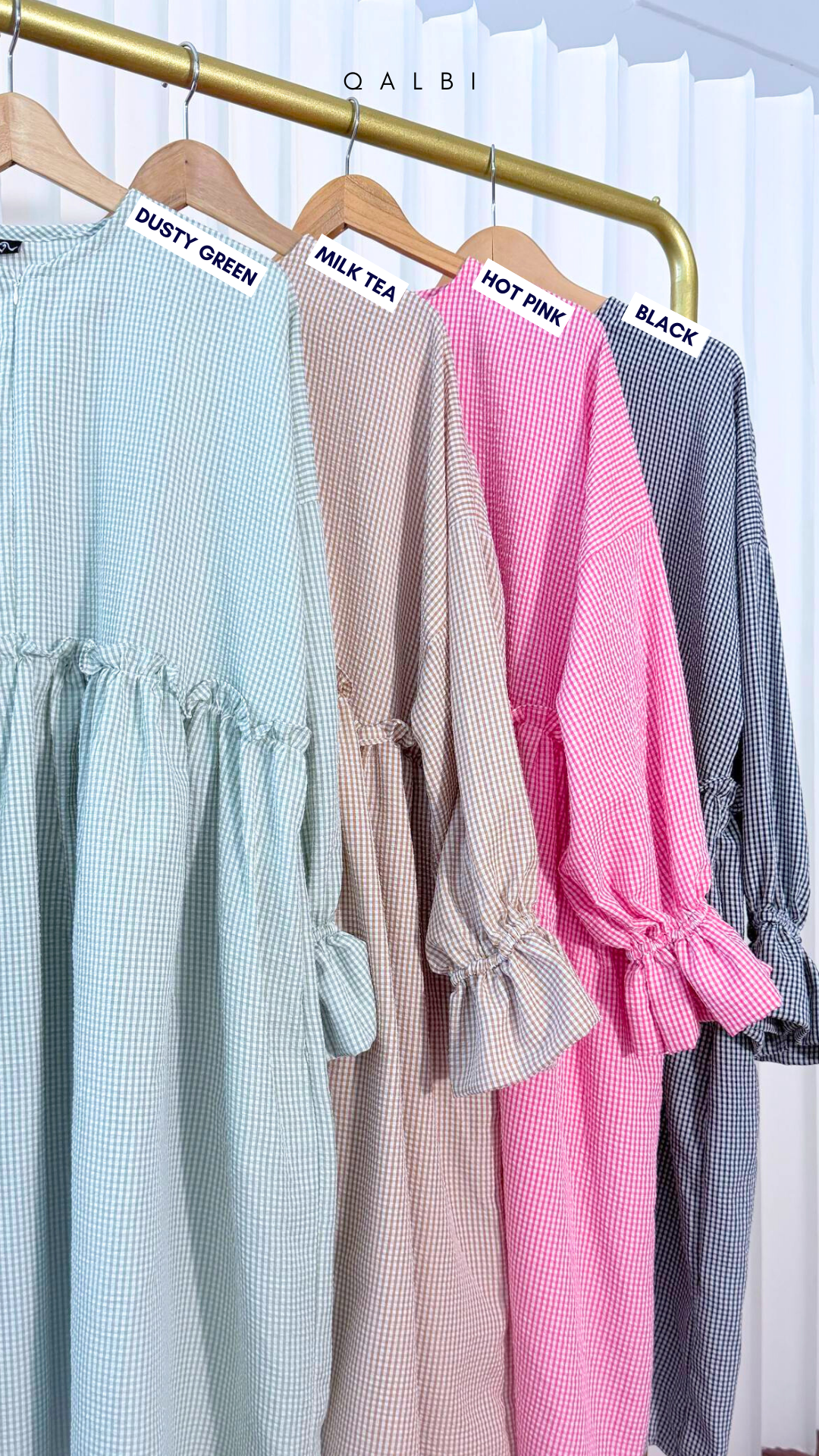 Lily Checkered Tunic