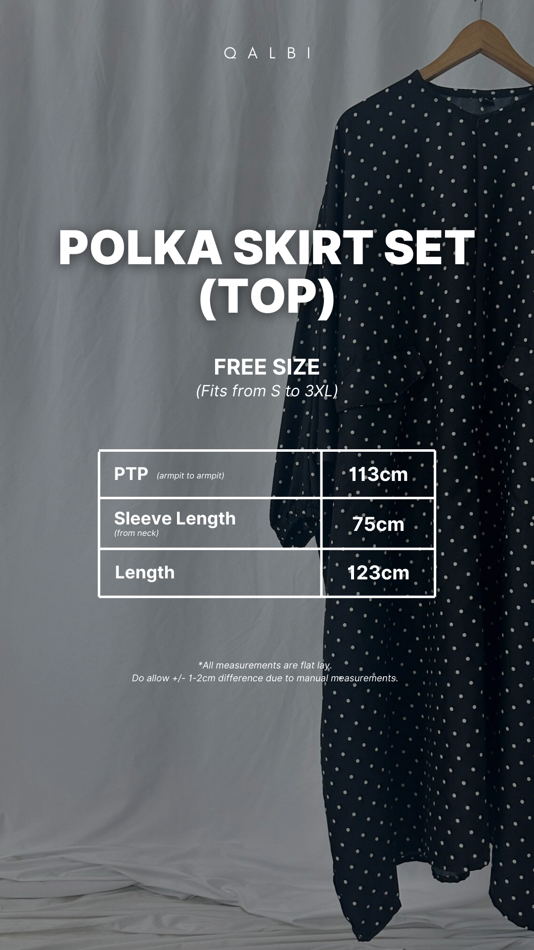 Polka Skirt Set