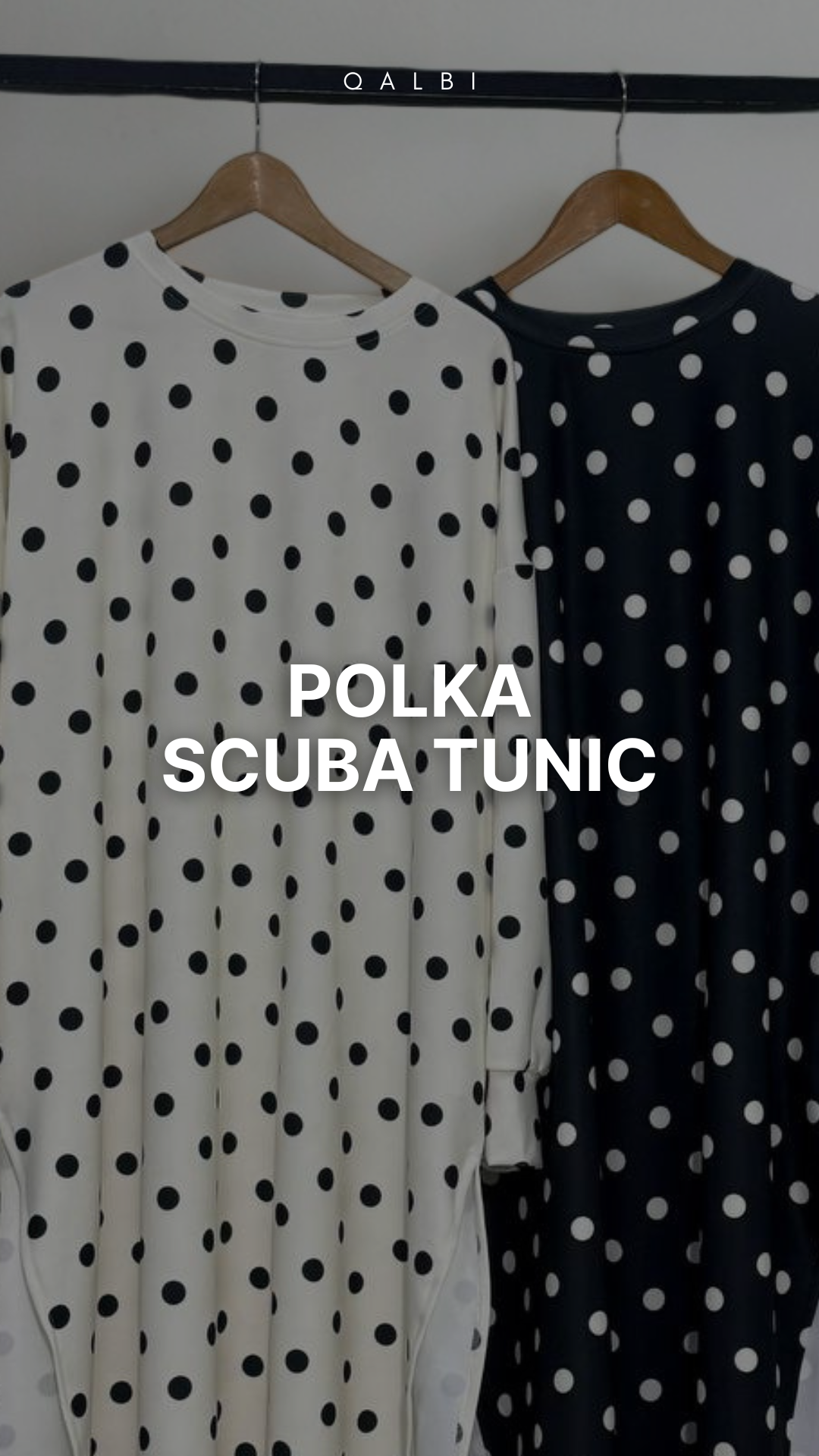 Polka Scuba Tunic
