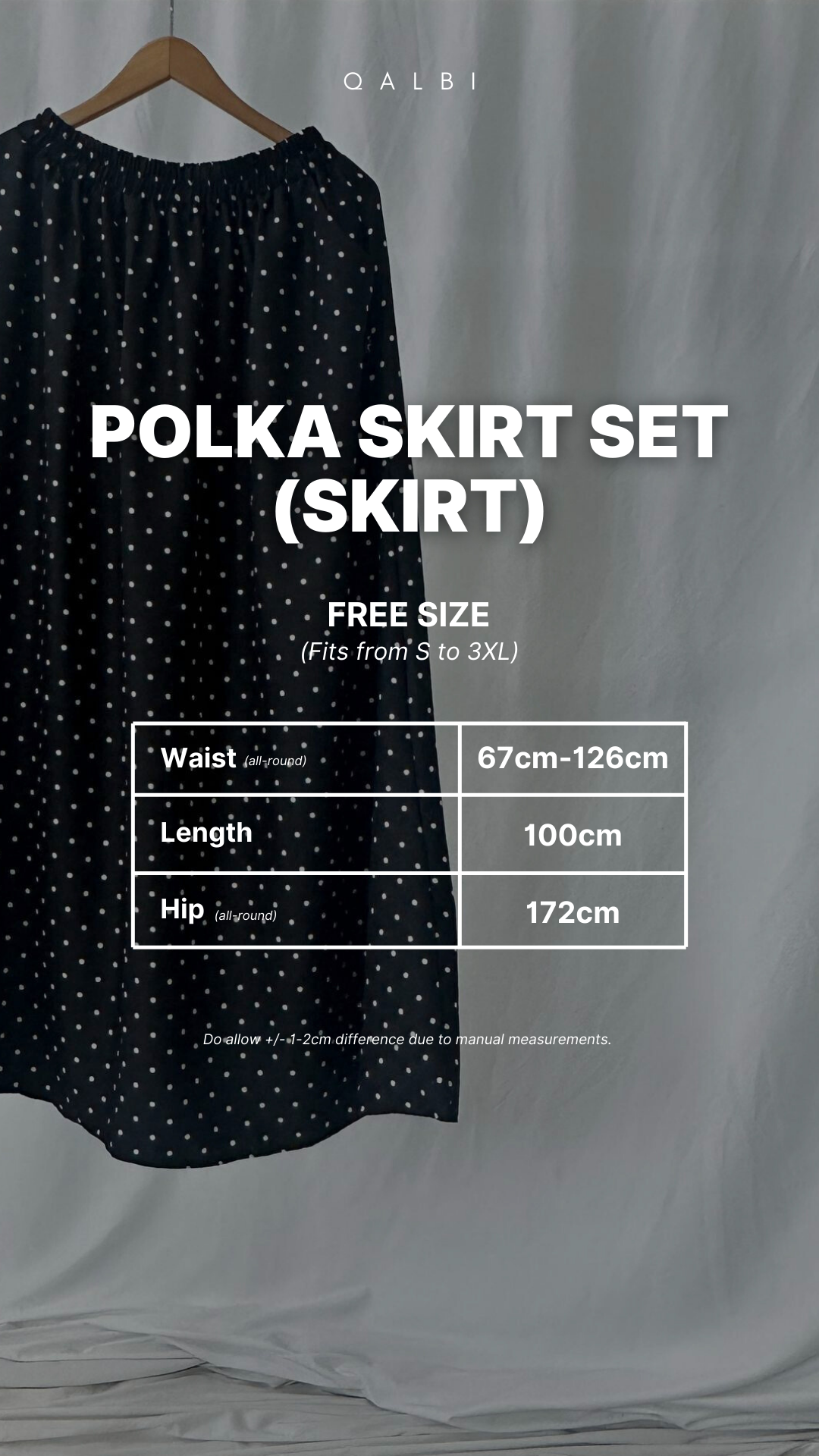 Polka Skirt Set