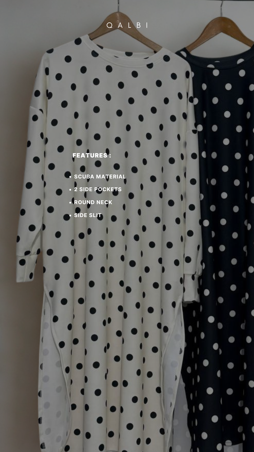 Polka Scuba Tunic