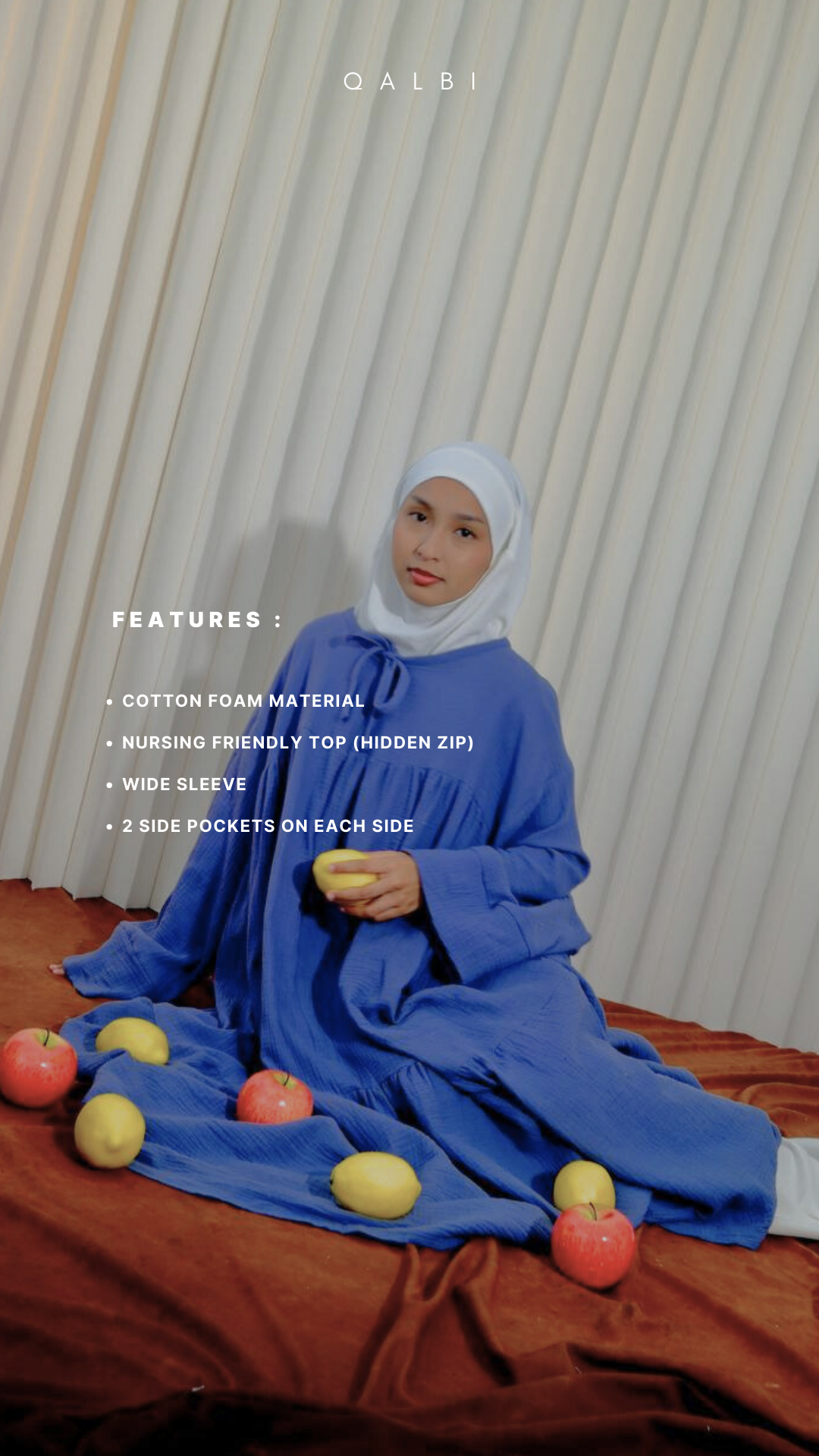 Lydia Cotton Foam Tunic