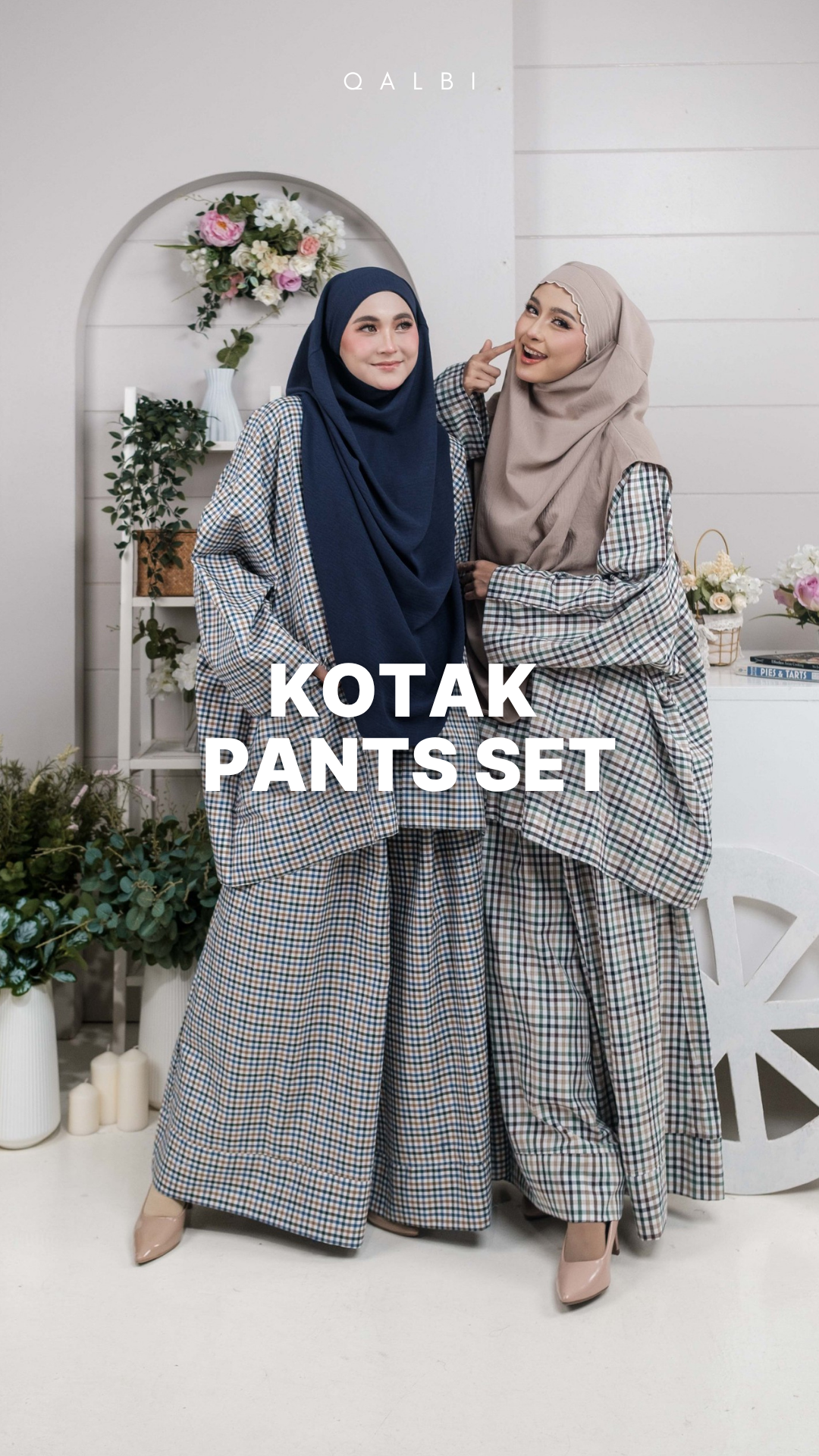Kotak Pants Set