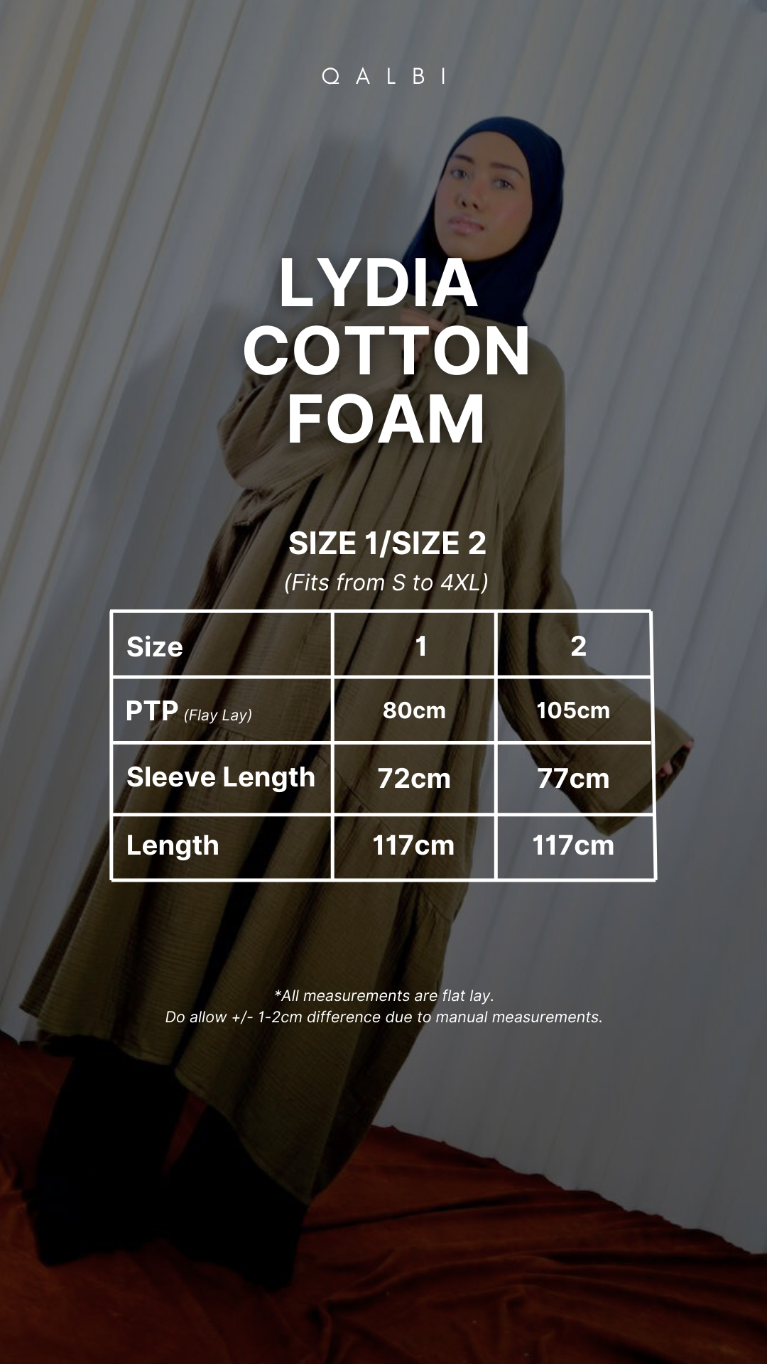 Lydia Cotton Foam Tunic