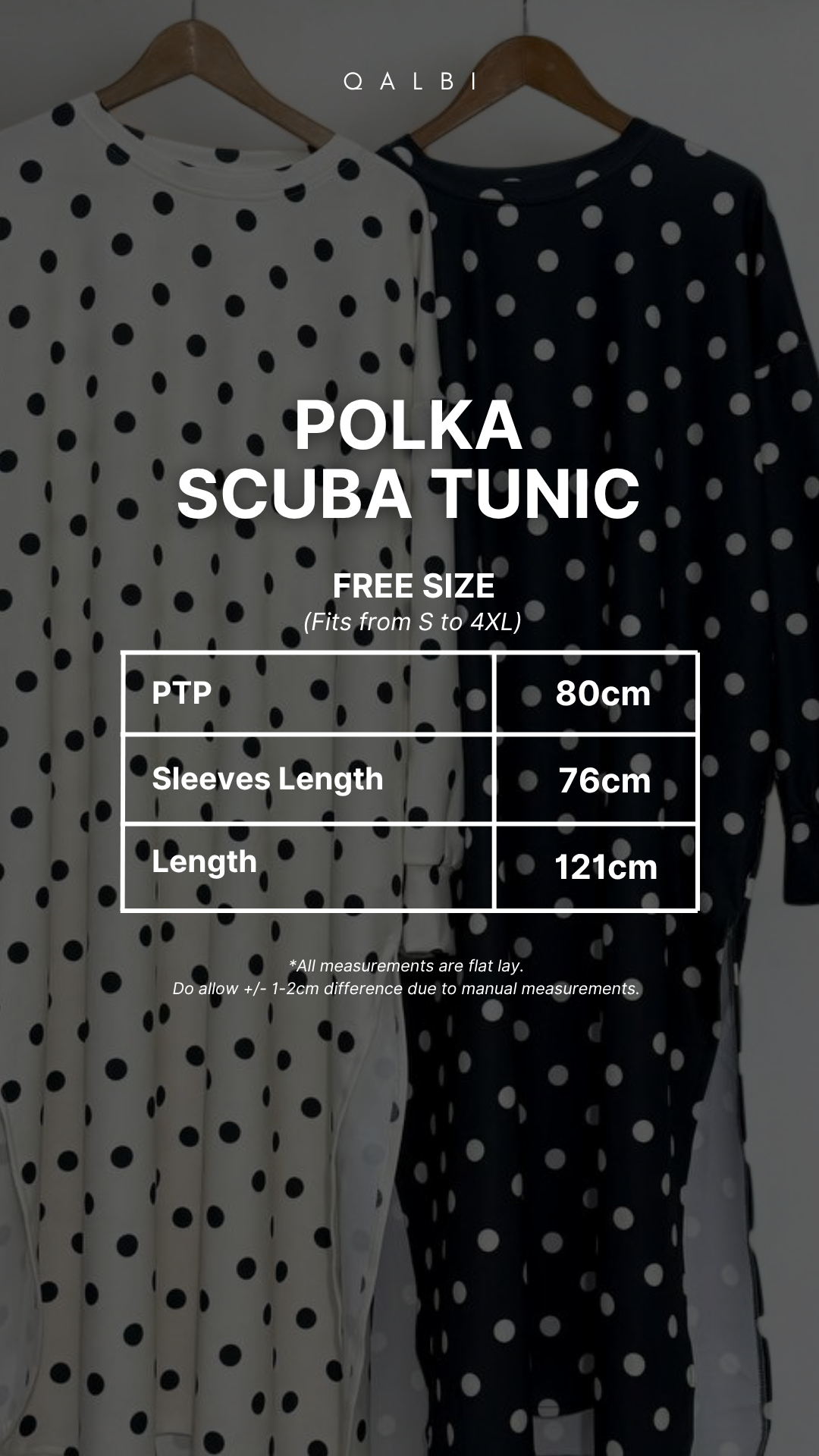 Polka Scuba Tunic
