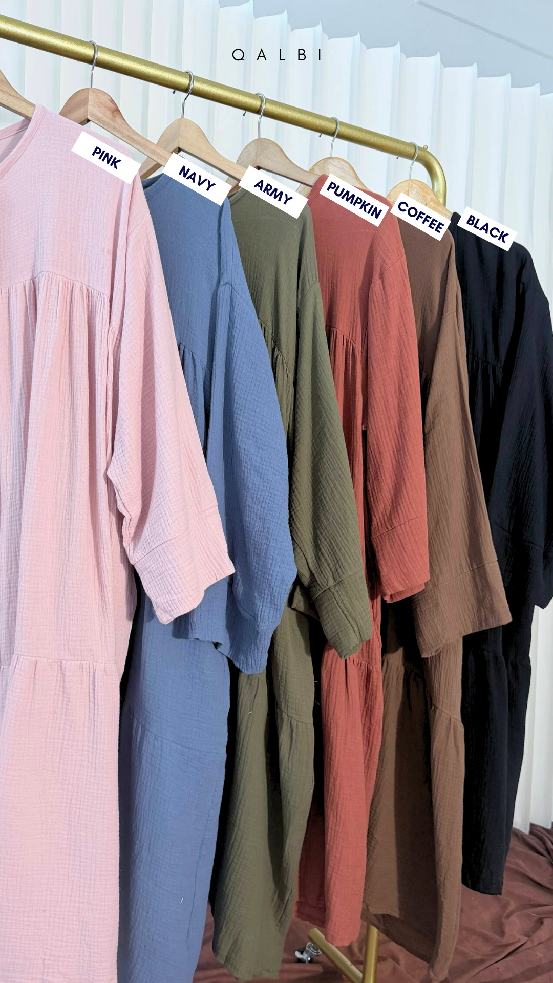 Lydia Cotton Foam Tunic