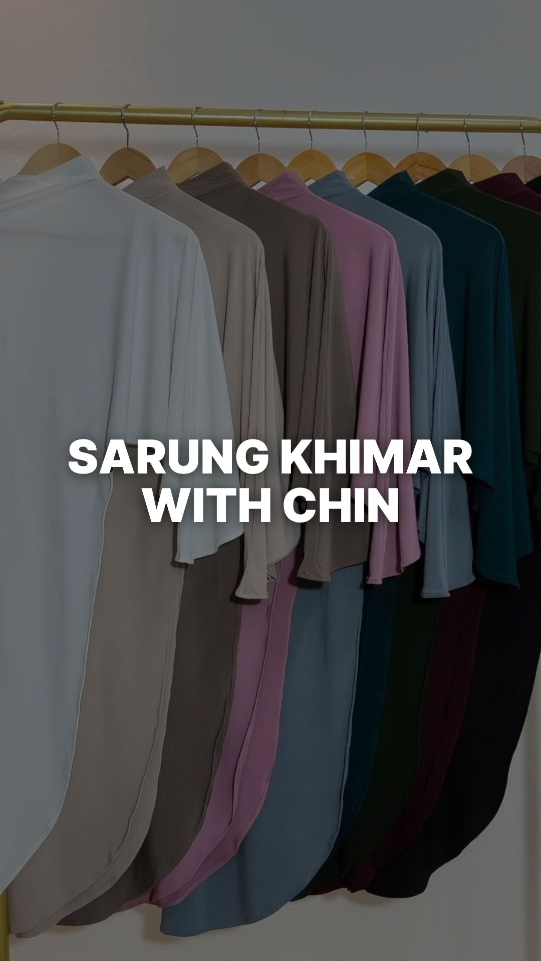 Sarung Khimar with Chin