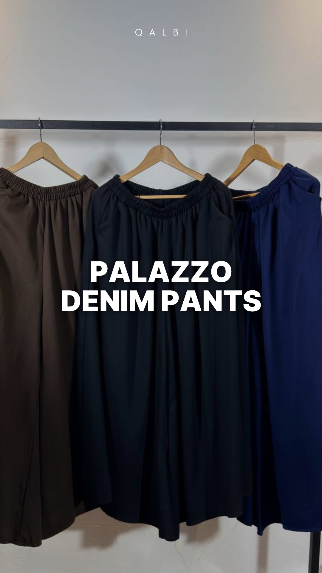 Palazzo Denim Pants
