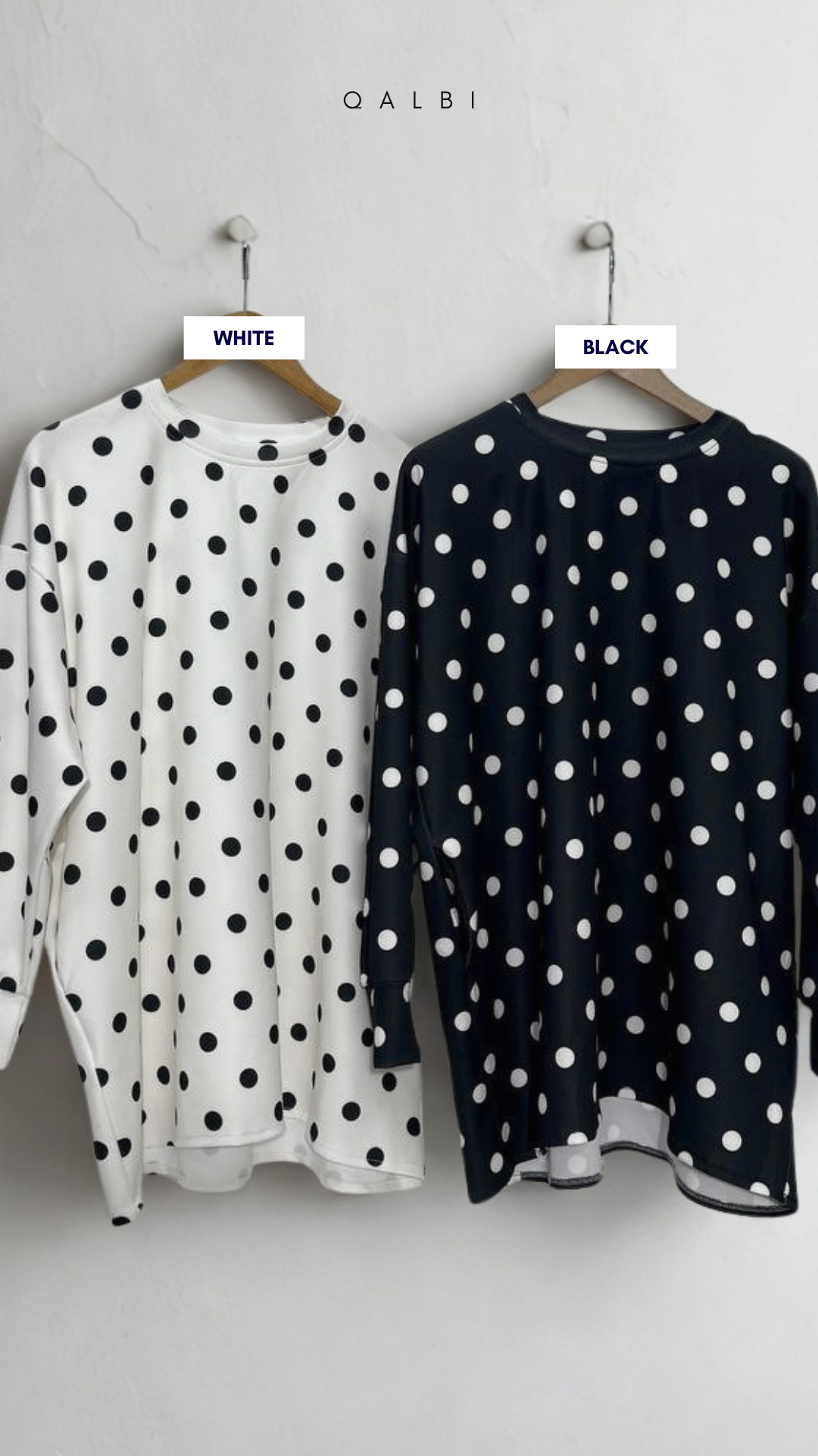 Polka Scuba Top