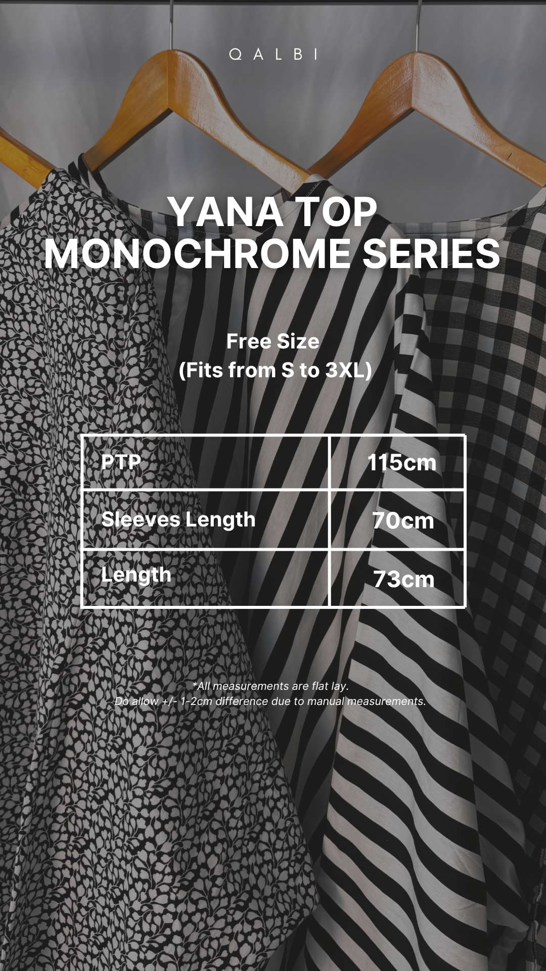 Yana Top Monochrome Series