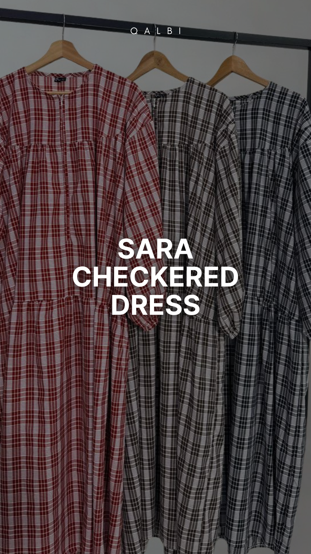 Sara Checkered Dress