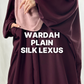 Wardah Plain Silk Lexus