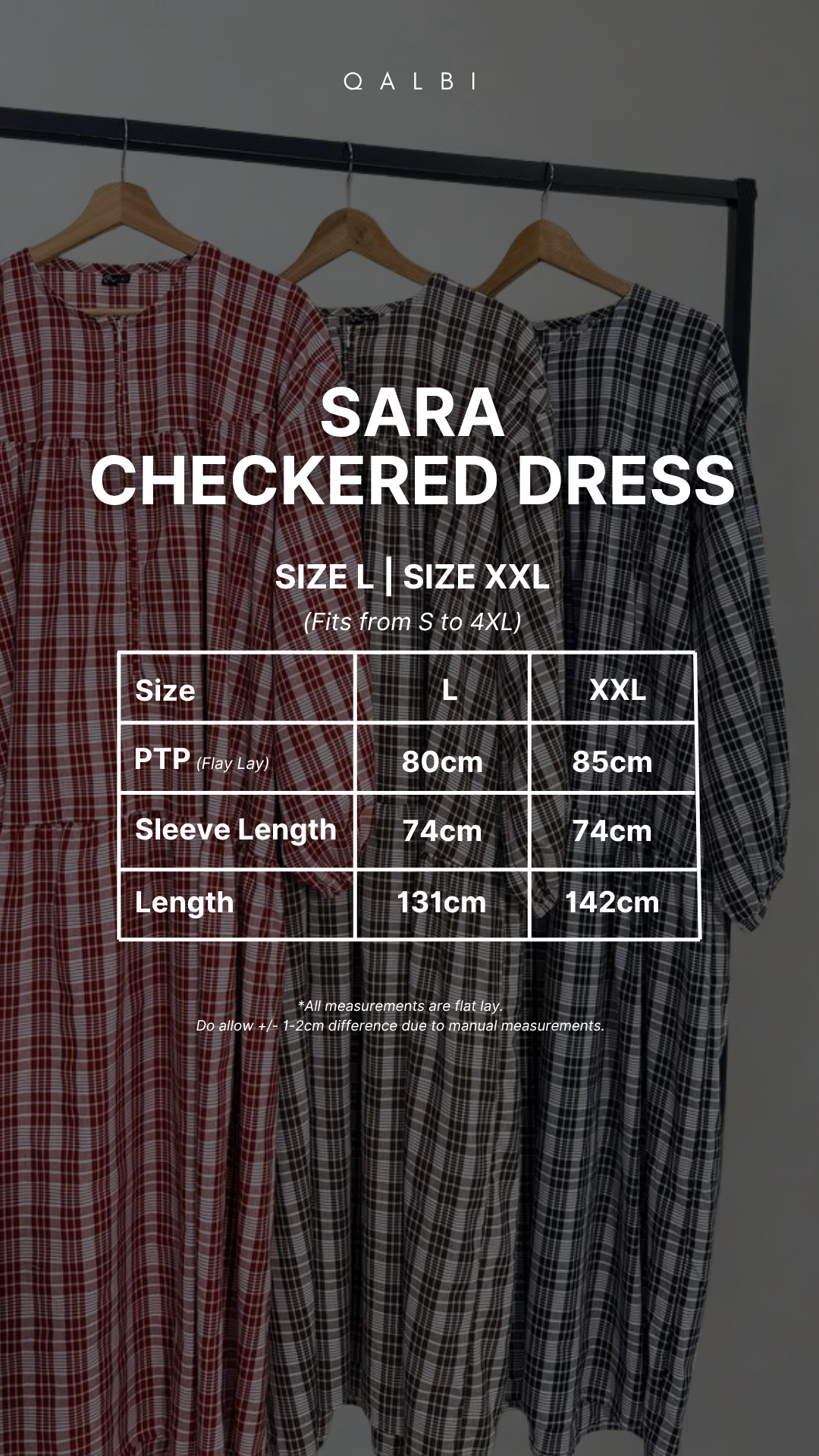 Sara Checkered Dress