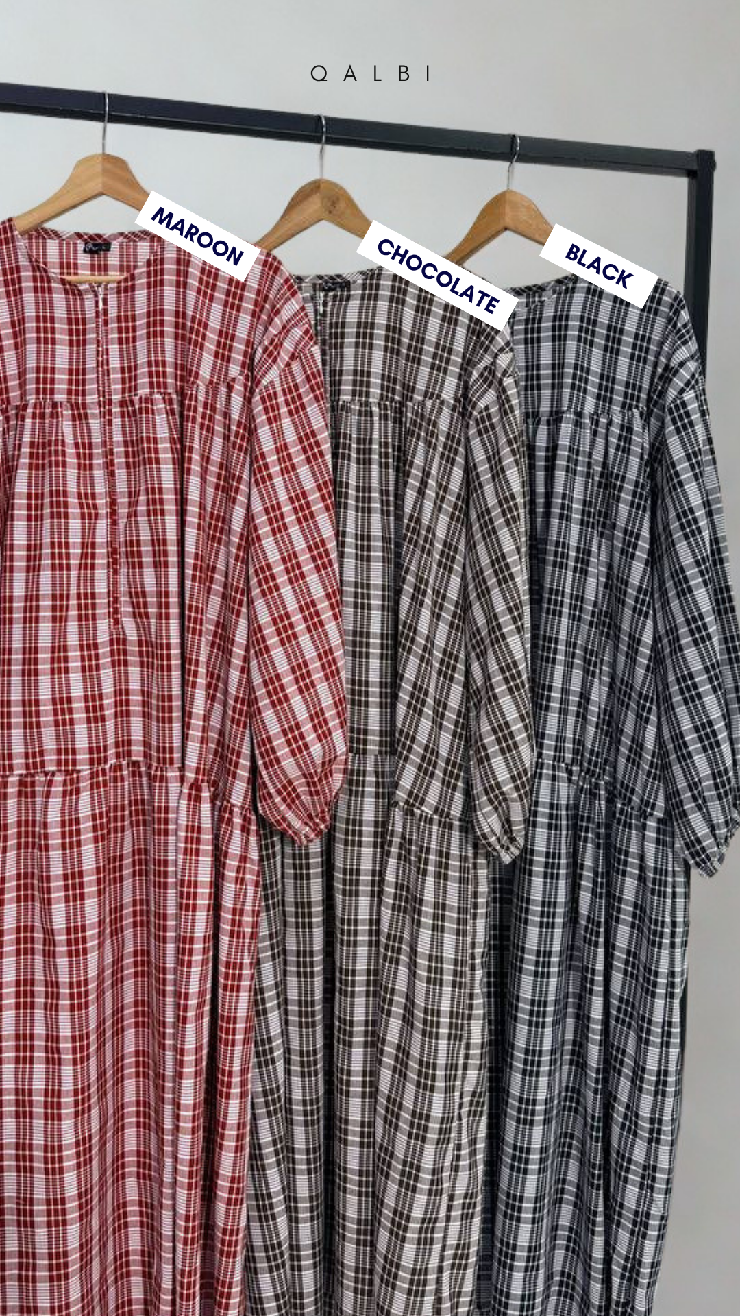 Sara Checkered Dress