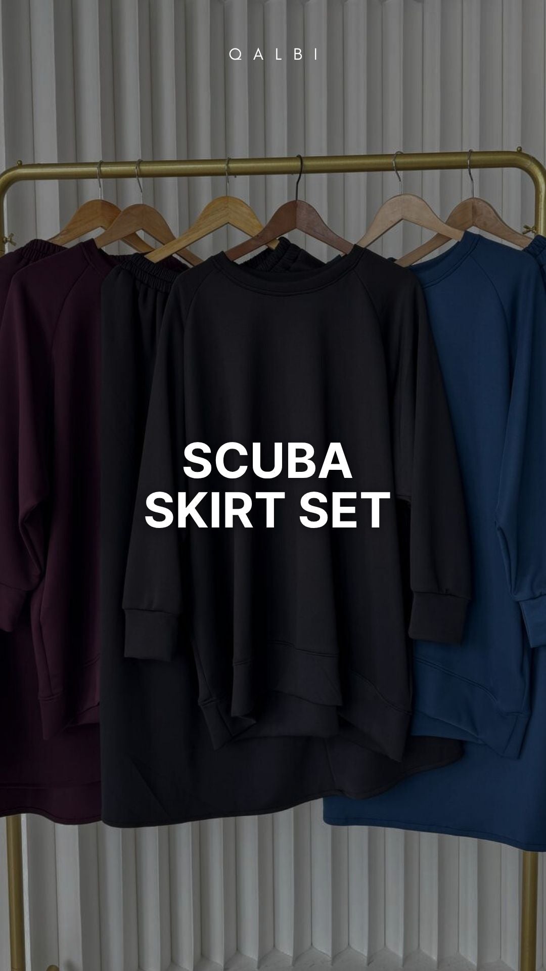 Scuba Skirt Set