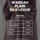 Wardah Plain Silk Lexus