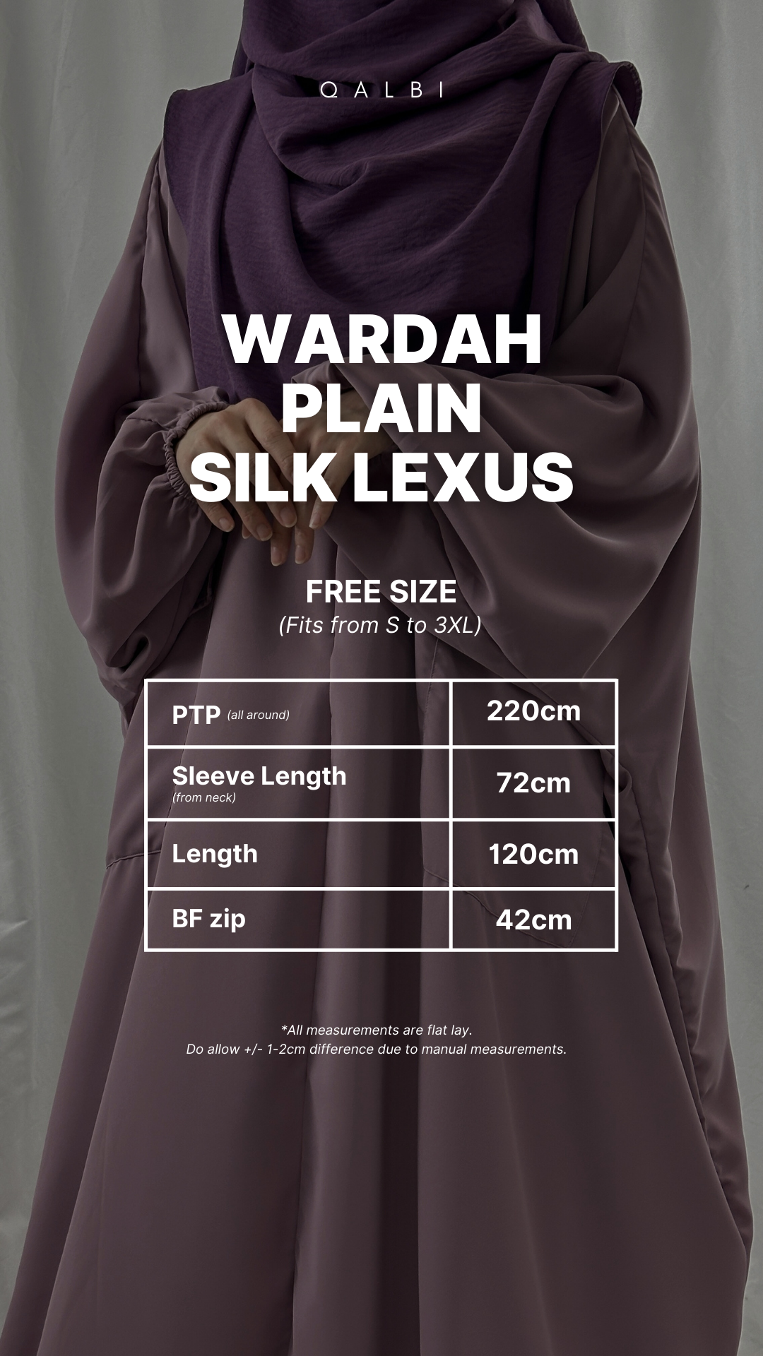 Wardah Plain Silk Lexus