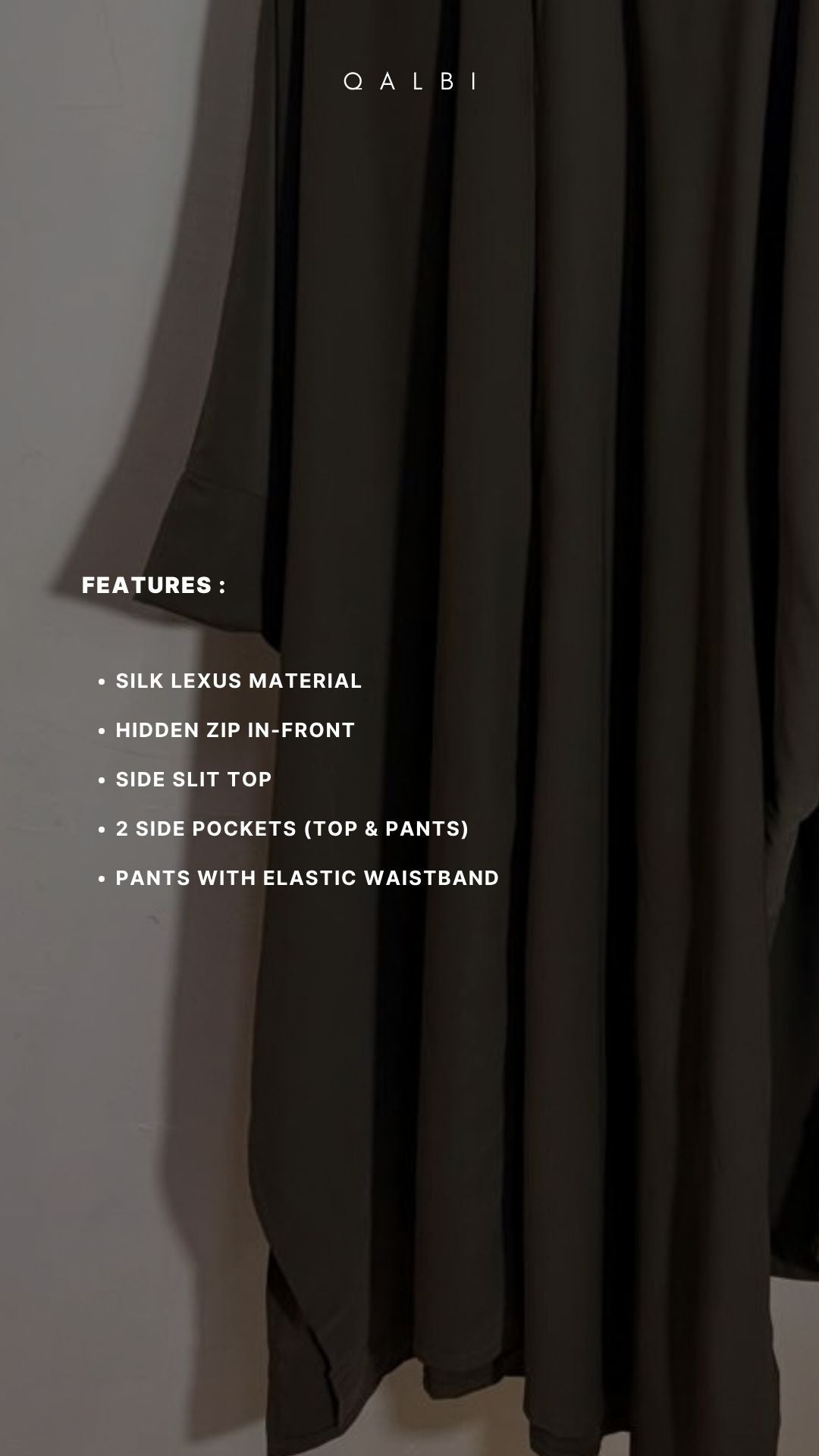 Nora Plain Silk Lexus Pant Set