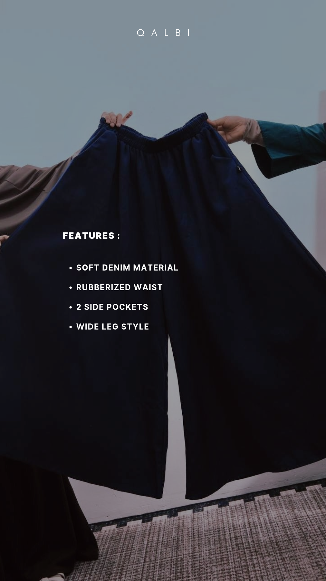 Palazzo Denim Pants