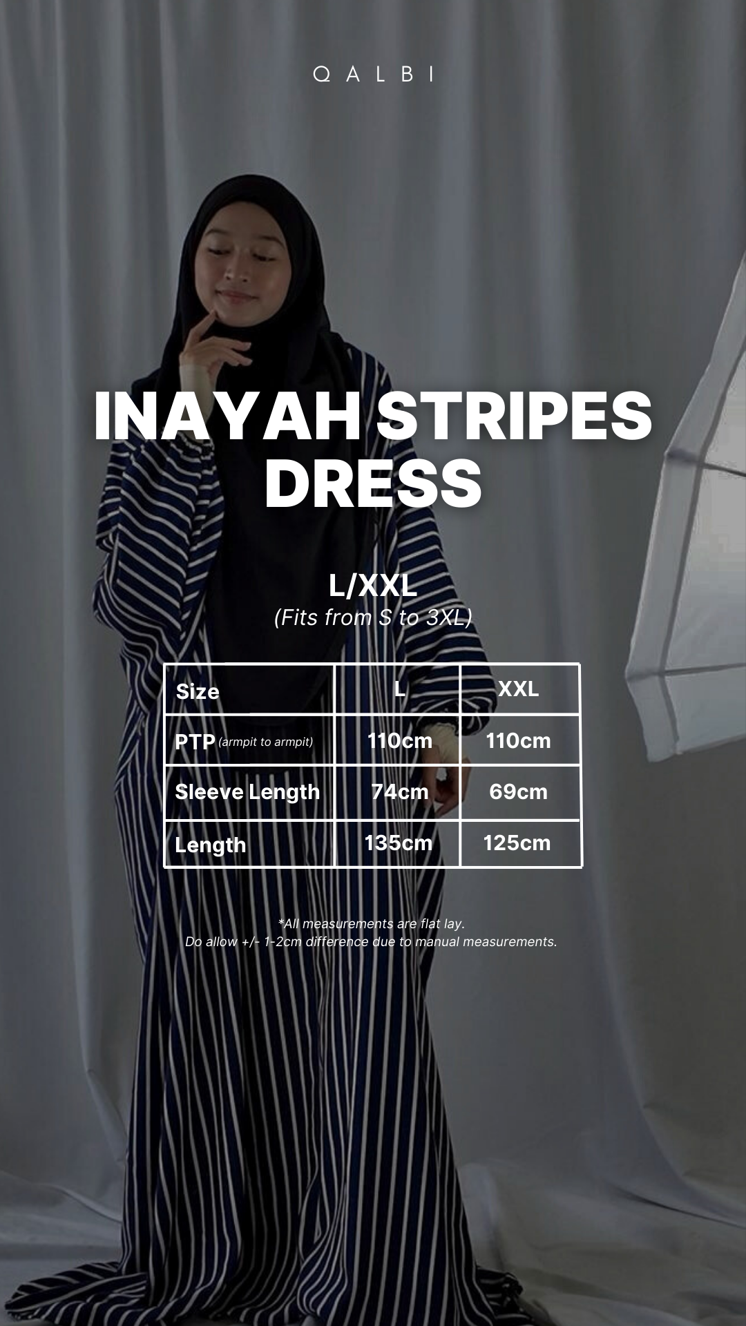 Inayah Stripes Dress