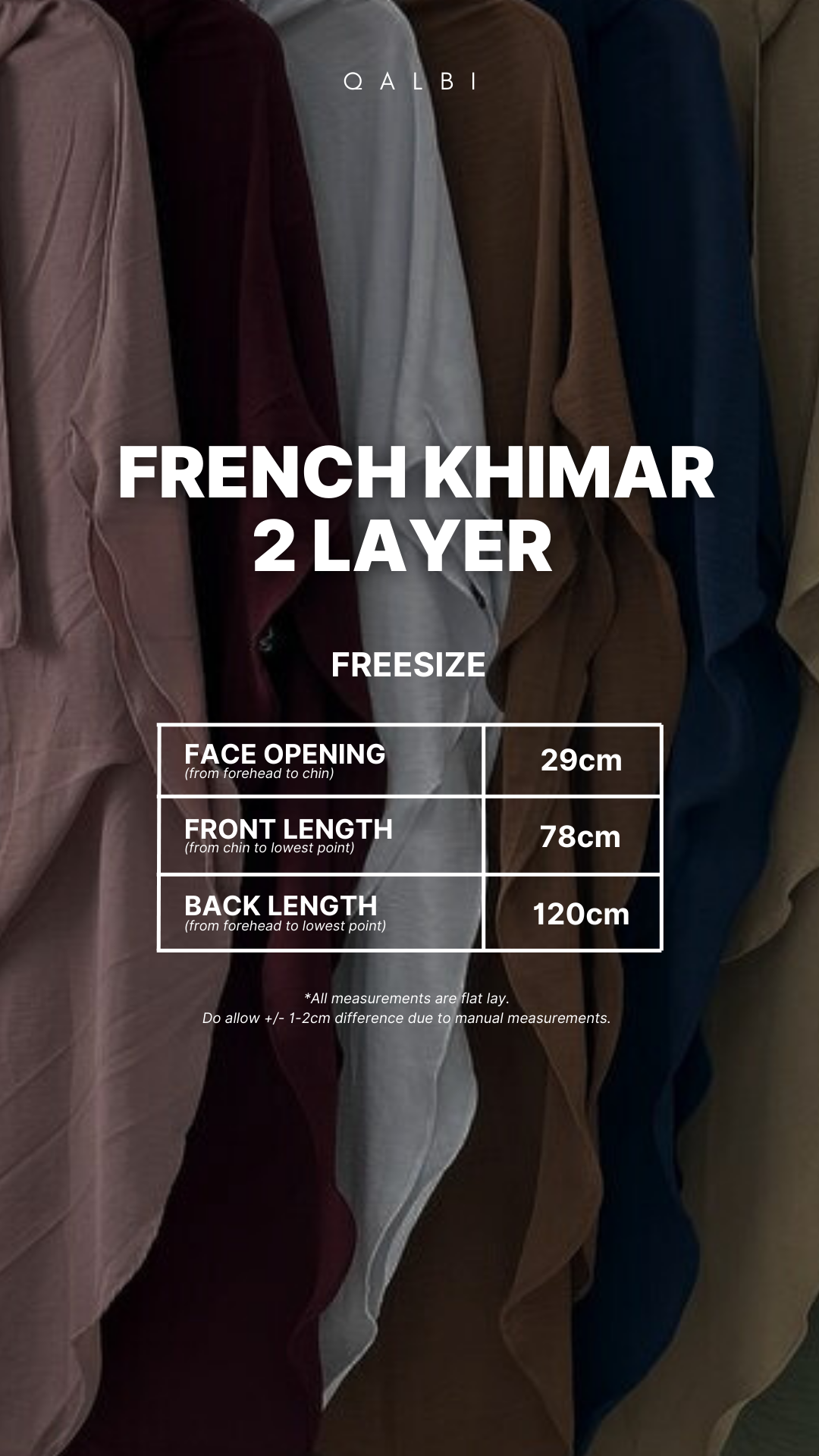 French Khimar 2 Layer