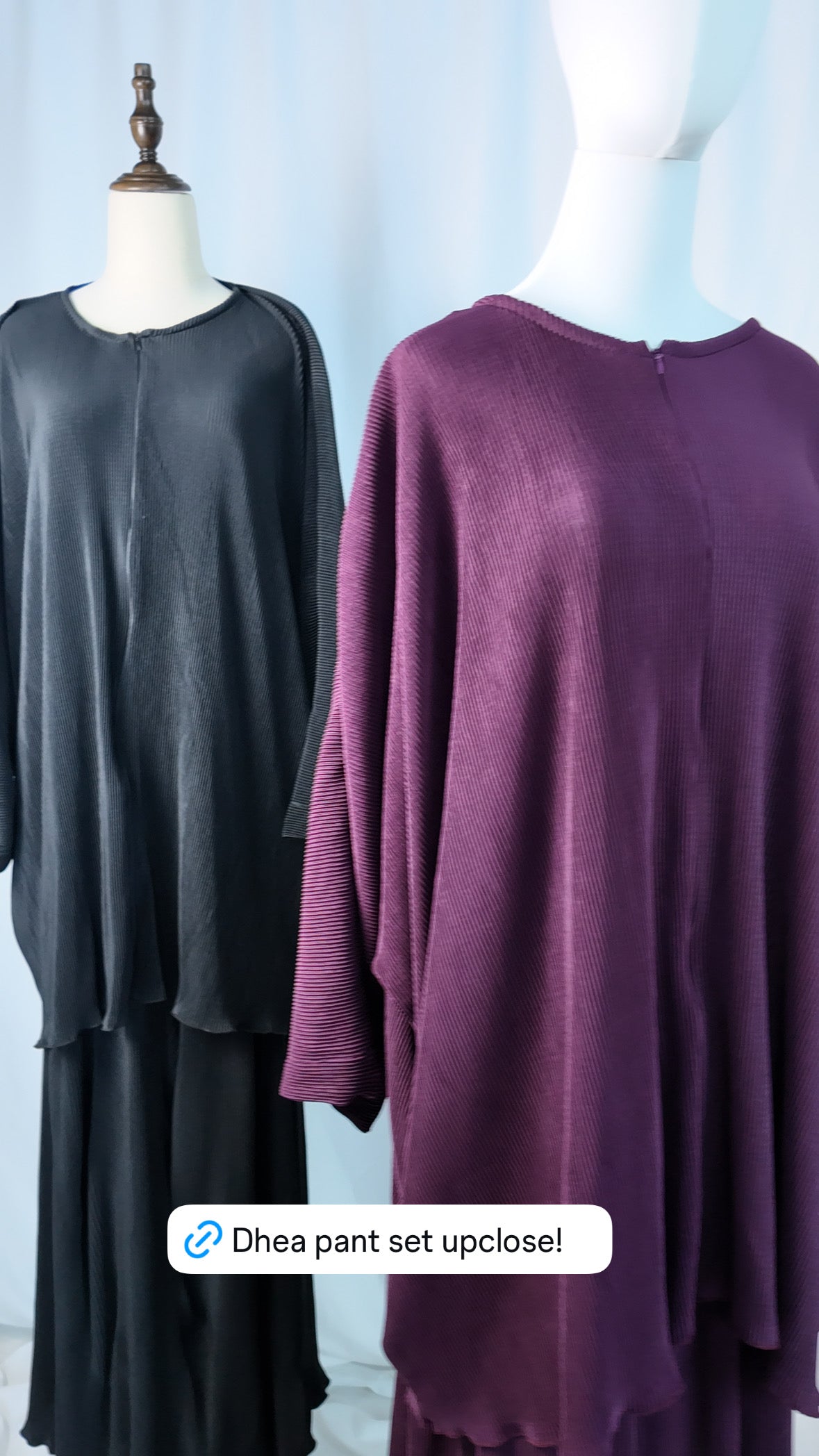 Pleated Skirt Set