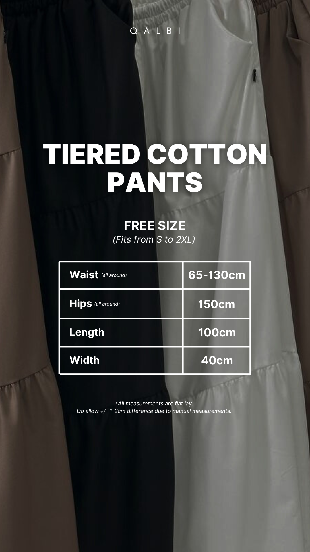 Tier Cotton Pants