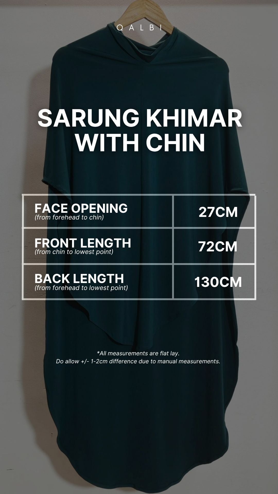 Sarung Khimar with Chin