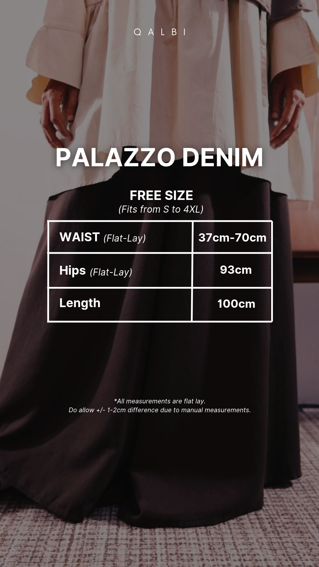 Palazzo Denim Pants