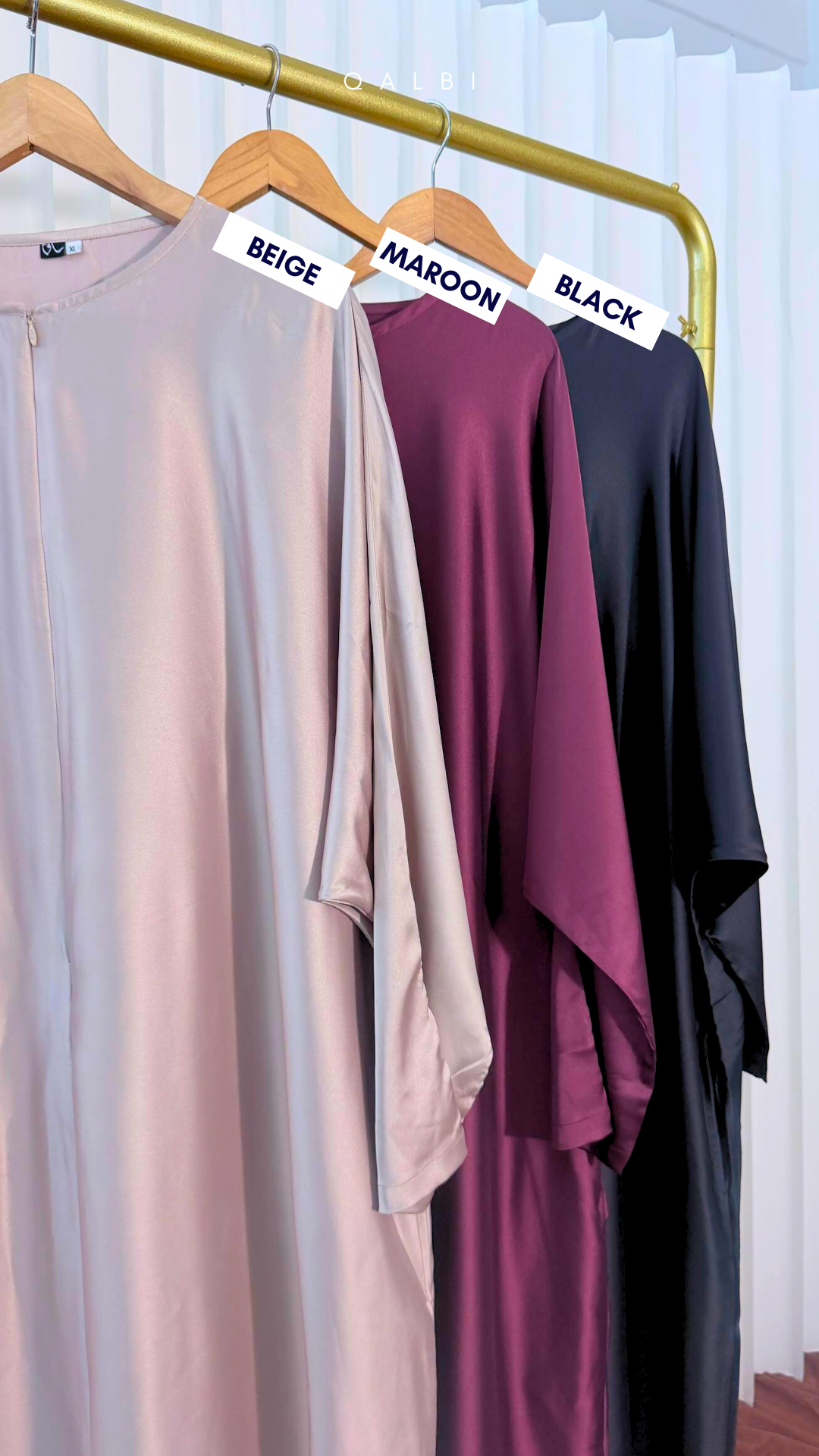 Rosie Silk Satin Dress