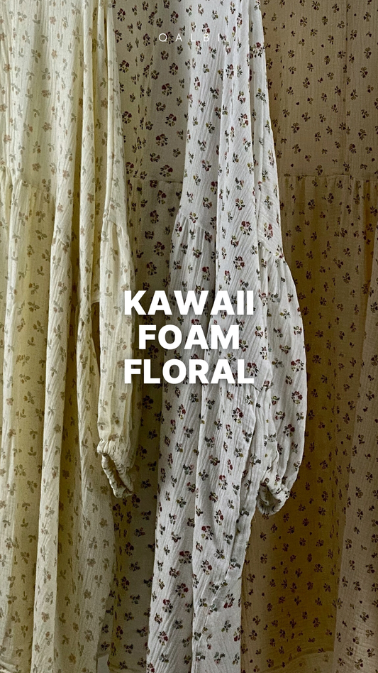 Kawaii Foam Floral