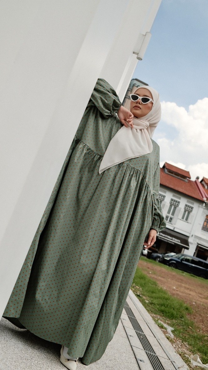 Naura Polka Dress