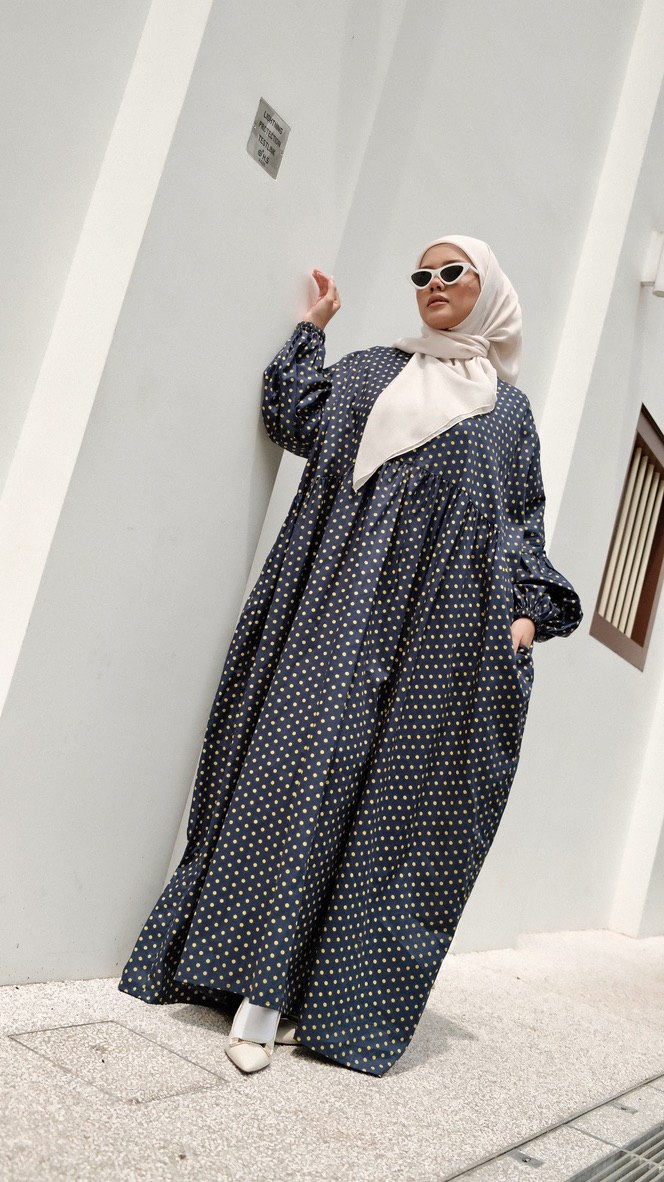 Naura Polka Dress