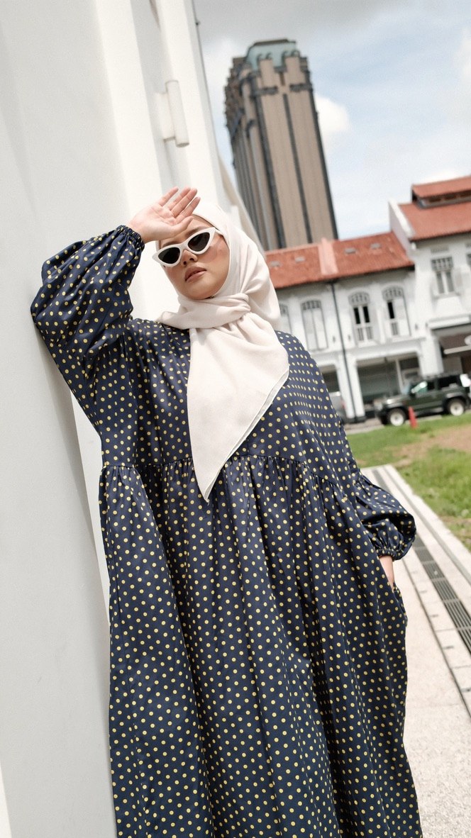 Naura Polka Dress