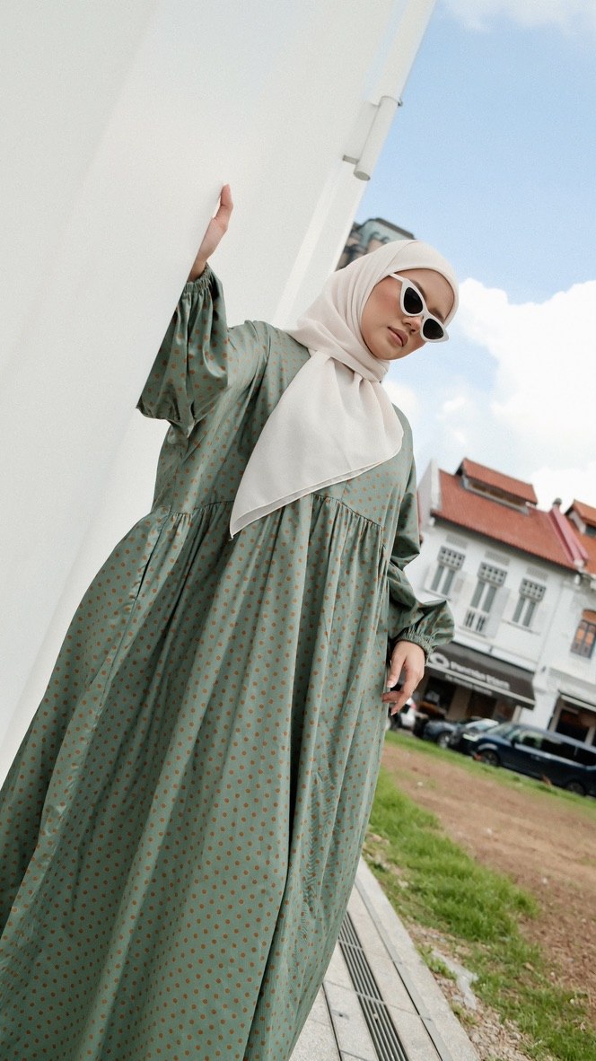 Naura Polka Dress