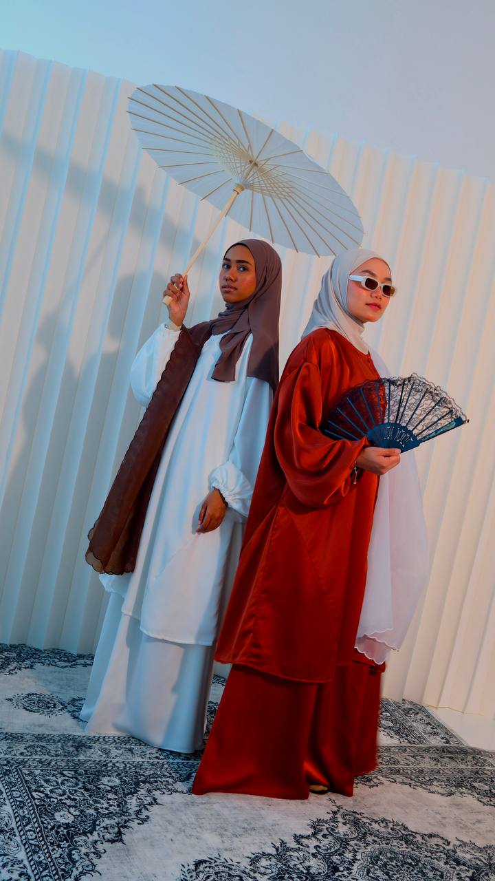 Nur Skirt Set (Bamboo Silk)