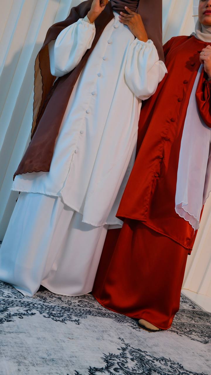 Nur Skirt Set (Bamboo Silk)