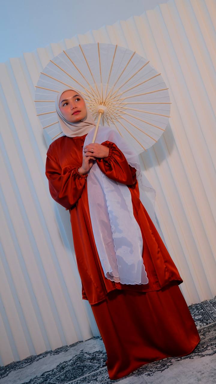 Nur Skirt Set (Bamboo Silk)