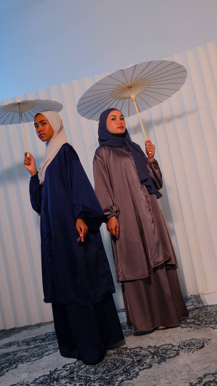 Nur Skirt Set (Bamboo Silk)