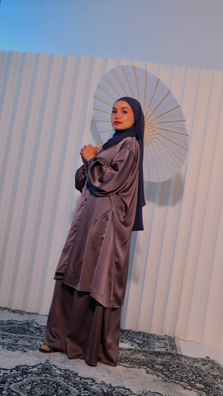 Nur Skirt Set (Bamboo Silk)