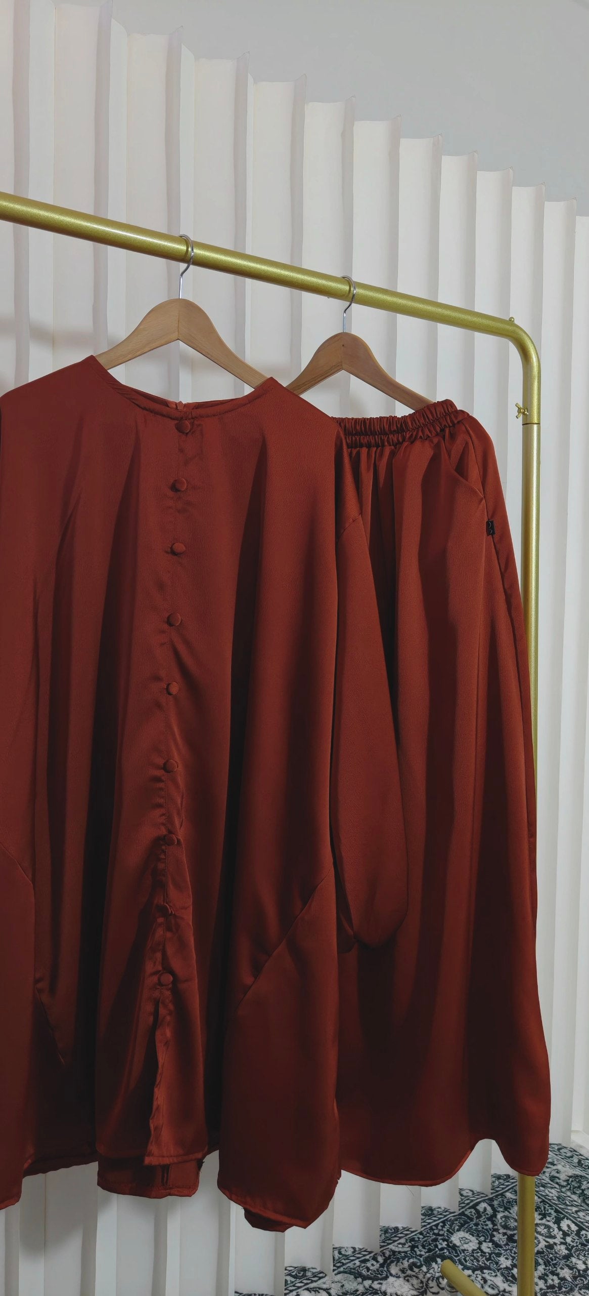 Nur Skirt Set (Bamboo Silk)