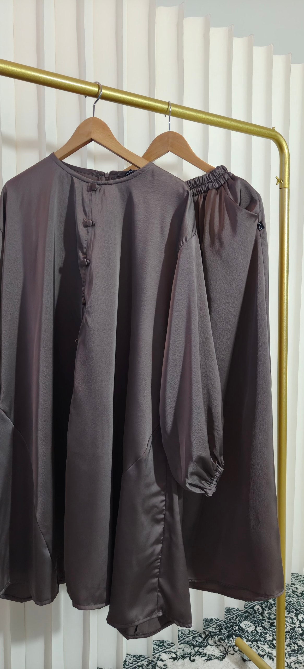 Nur Skirt Set (Bamboo Silk)