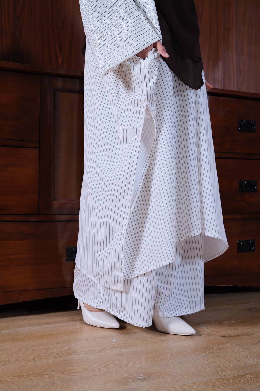 Nora Stripes Pants Set