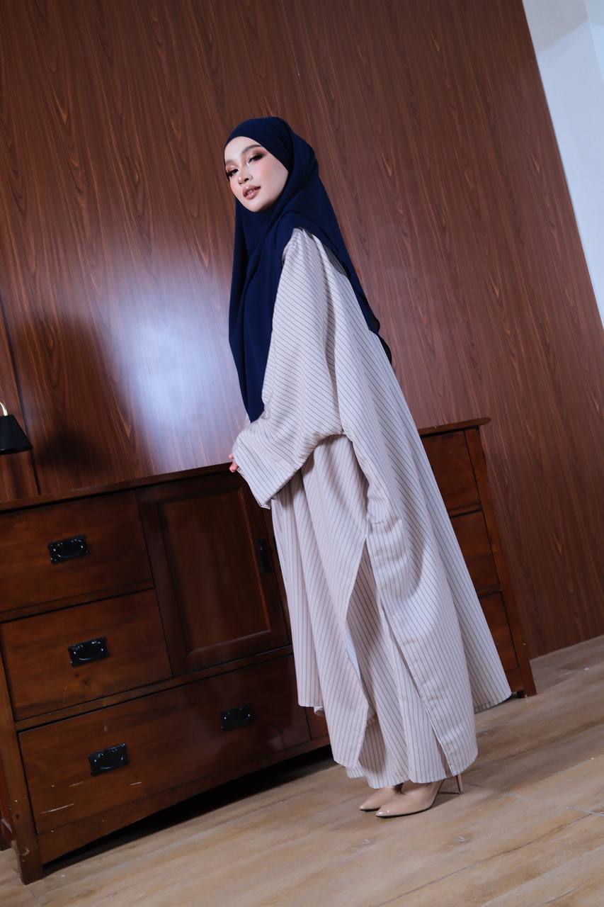 Nora Stripes Pants Set