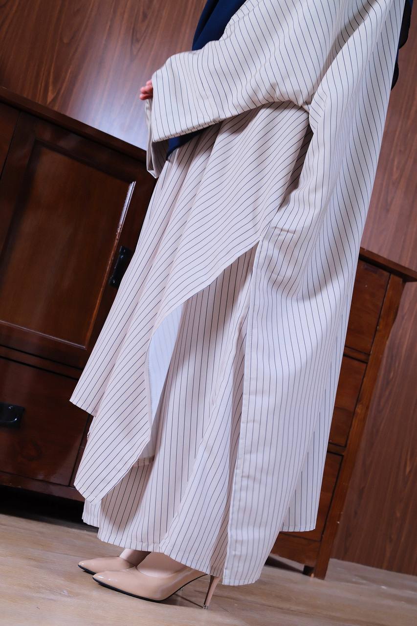 Nora Stripes Pants Set