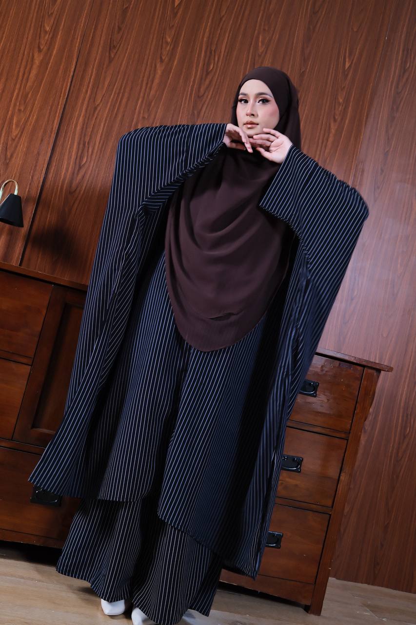 Nora Stripes Pants Set
